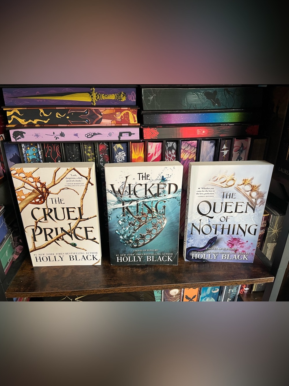 The Cruel Prince, The Wicked King, The Queen of Nothing by Holly Black